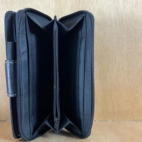 Black Leather Wallet - Picture 4 of 6